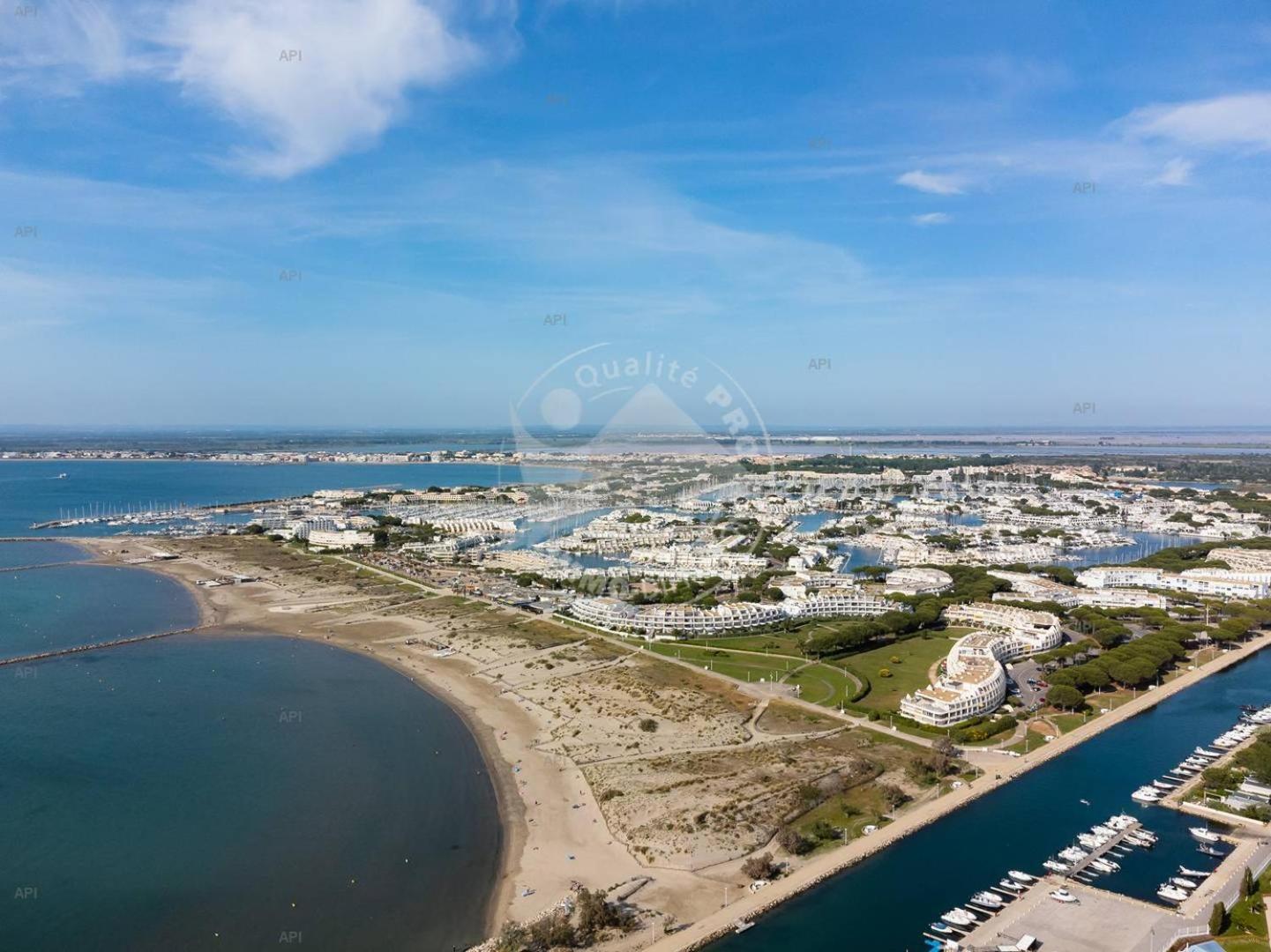 As22947-Studio Cabine Residence Direct Sur Plage Le Grau-du-Roi Luaran gambar