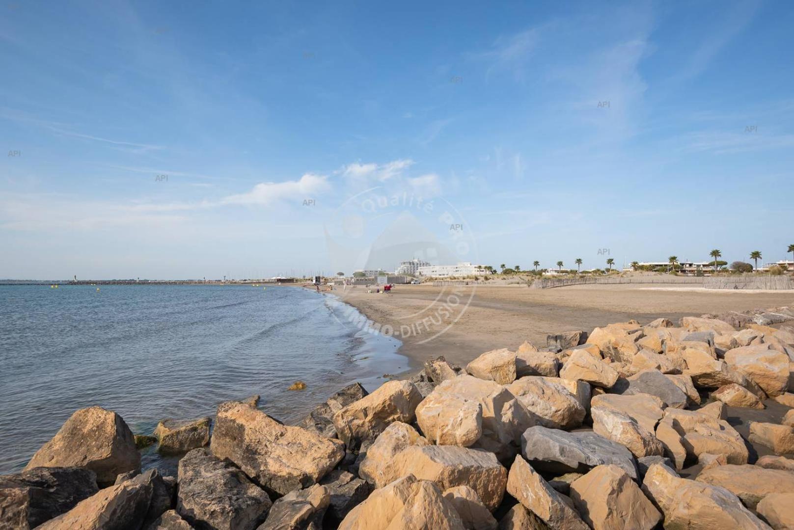 As22947-Studio Cabine Residence Direct Sur Plage Le Grau-du-Roi Luaran gambar