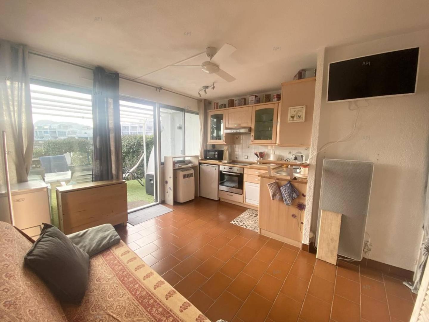 As22947-Studio Cabine Residence Direct Sur Plage Le Grau-du-Roi Luaran gambar